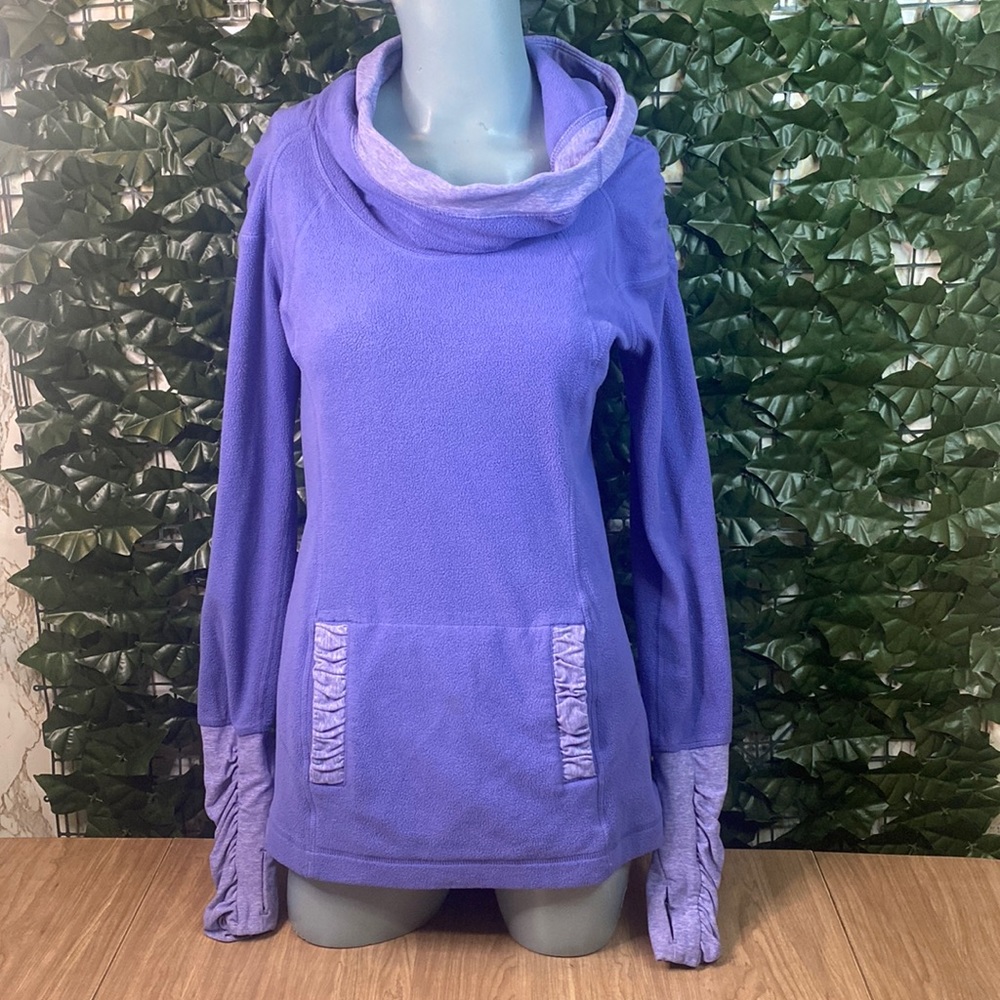 Lululemon fleece sweatshirt purple